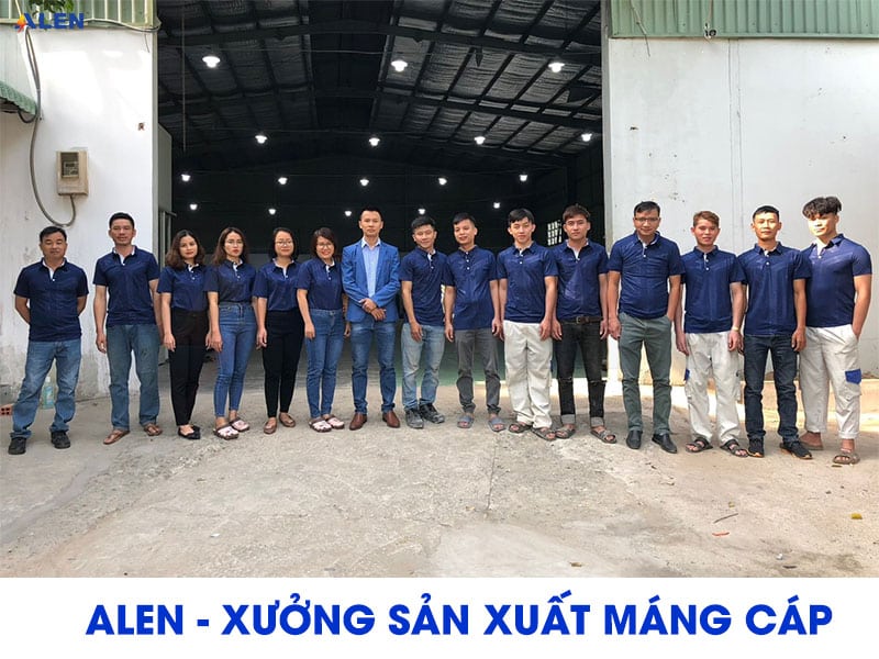 Giới Thiệu 1 Xưởng phục vụ sản xuất thang máng cáp, tủ điện của công ty Alen