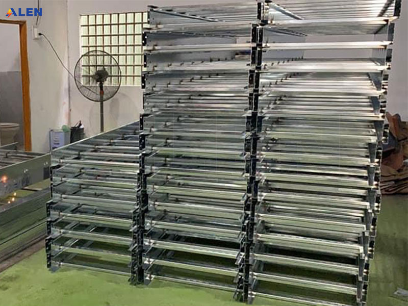 Thang cáp mạ kẽm 13 thang máng cáp mạ kẽm