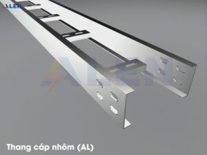 Thang cáp nhôm 27 Thang cáp dập gân