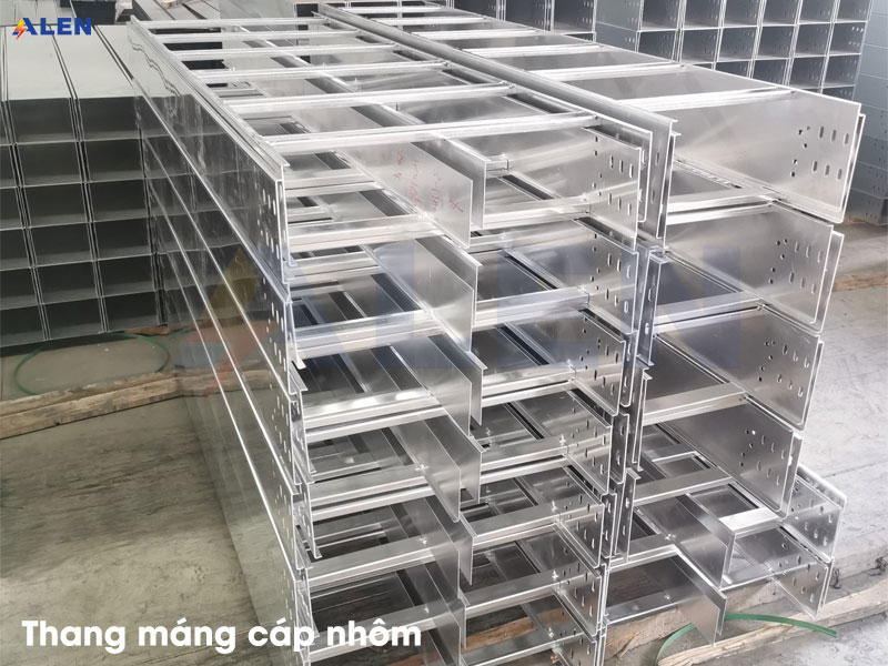 Thang cáp nhôm 29 Thang máng cáp nhôm