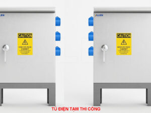 tủ điện thi công
