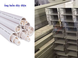 máng cáp và ống luồn dây điện