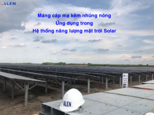 Ứng dụng máng cáp mạ kẽm nhúng nóng