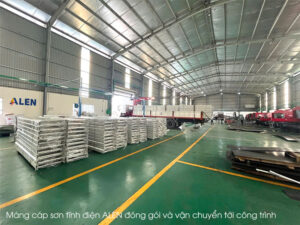 Vận chuyển máng cáp sơn tĩnh điện miễn phí